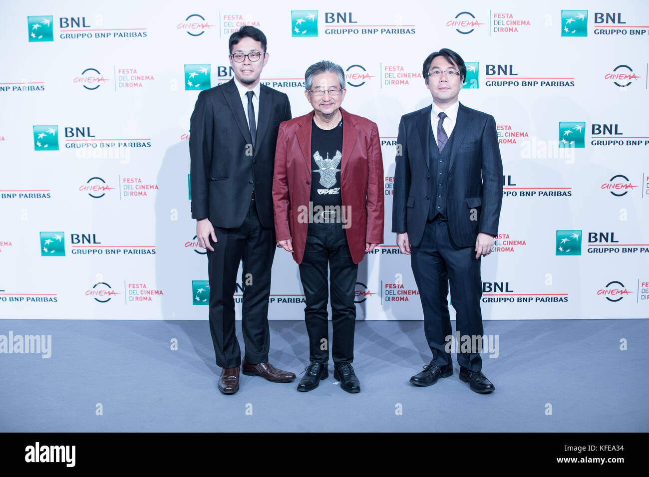 Roma, Italie. 28 oct, 2017. photocall avec le dessinateur japonais rendez nakai. crédit : matteo nardone/pacific press/Alamy live news Banque D'Images