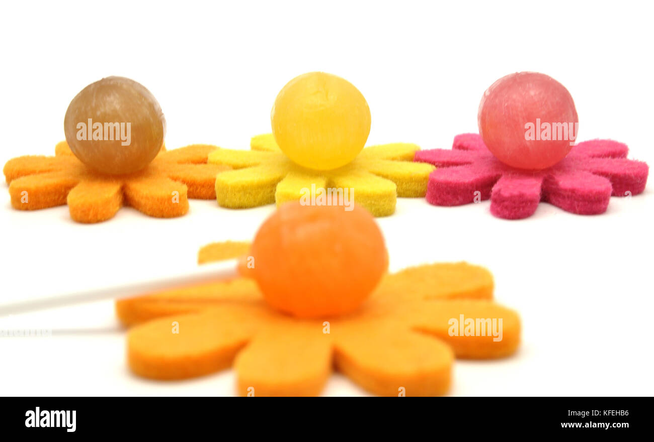 Lolly sur estimé Banque D'Images