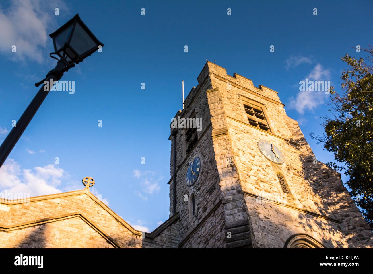 Eglise paroissiale Saint Nicolas à Chiswick west London, UK Banque D'Images