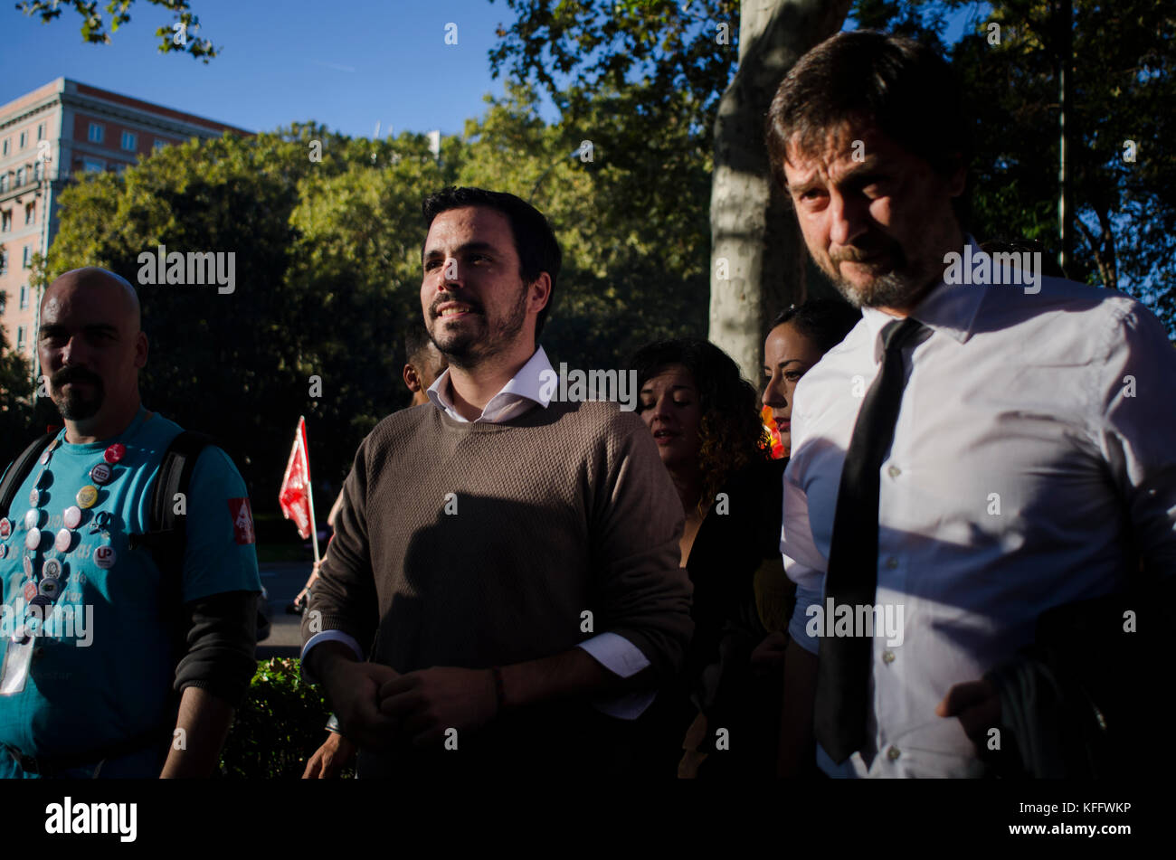 Manifestation contre l'investiture de Mariano Rajoy. Crédit: Carles Desfilis / Alay Banque D'Images