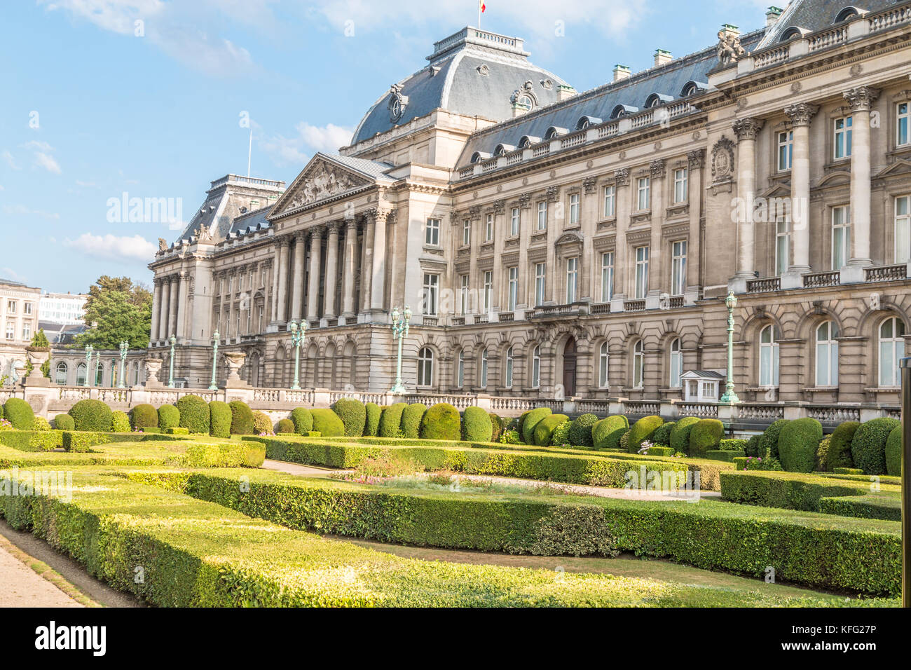 Palais Royal de Bruxelles Banque D'Images