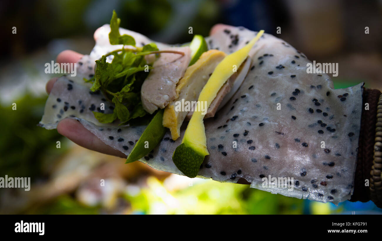 Cuisine traditionnelle vietnamienne Banque D'Images