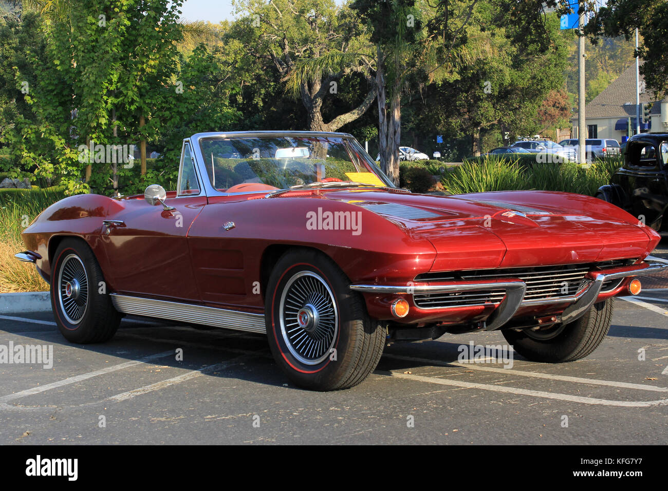 Corvette stingray 1963 Banque D'Images
