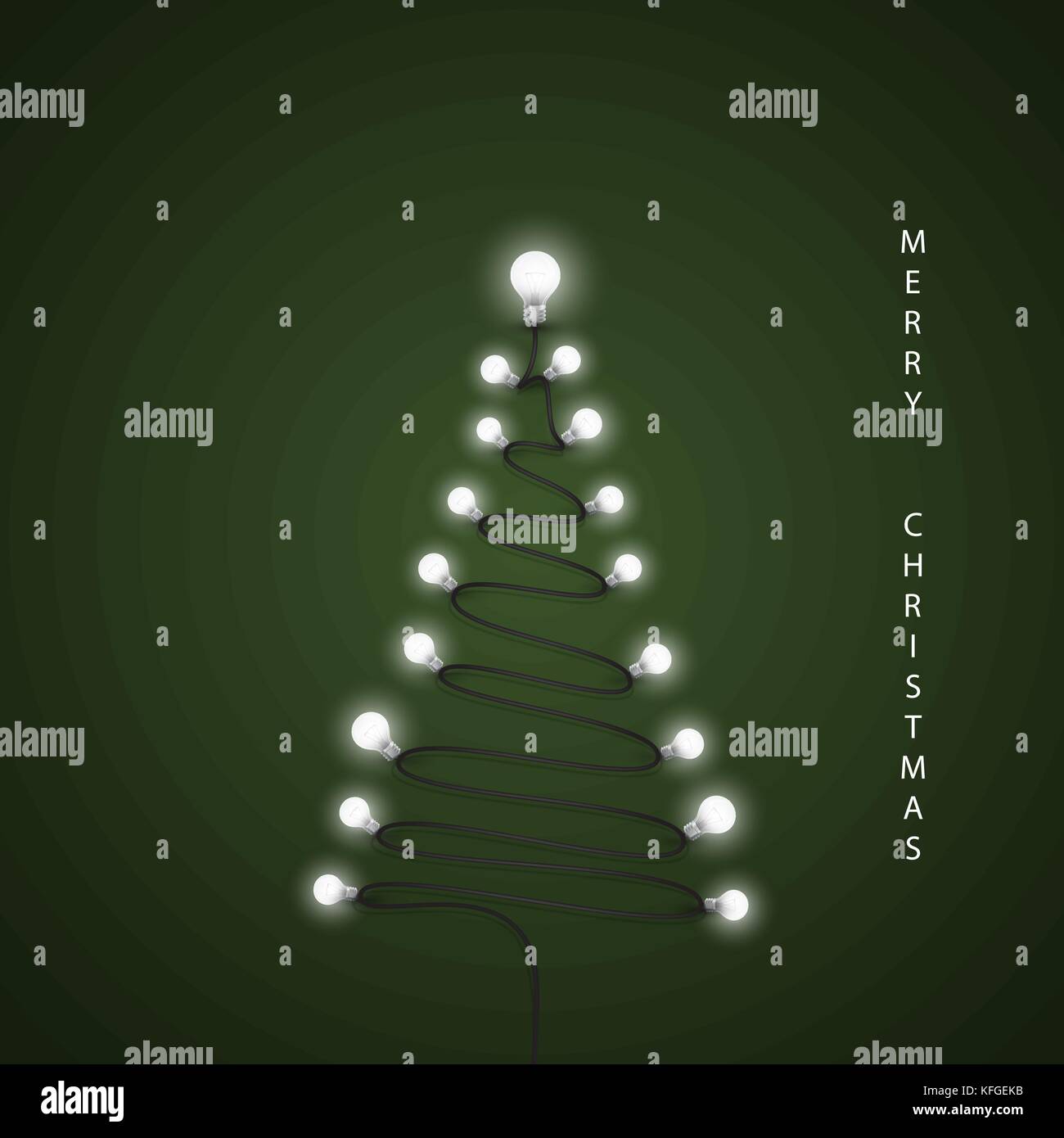 Ampoules colorées et symbole de l'arbre de Noël .Joyeux noël résumé fond.Design pour Noël carte postale ou Joyeux Noël contexte.Vector Illustration de Vecteur