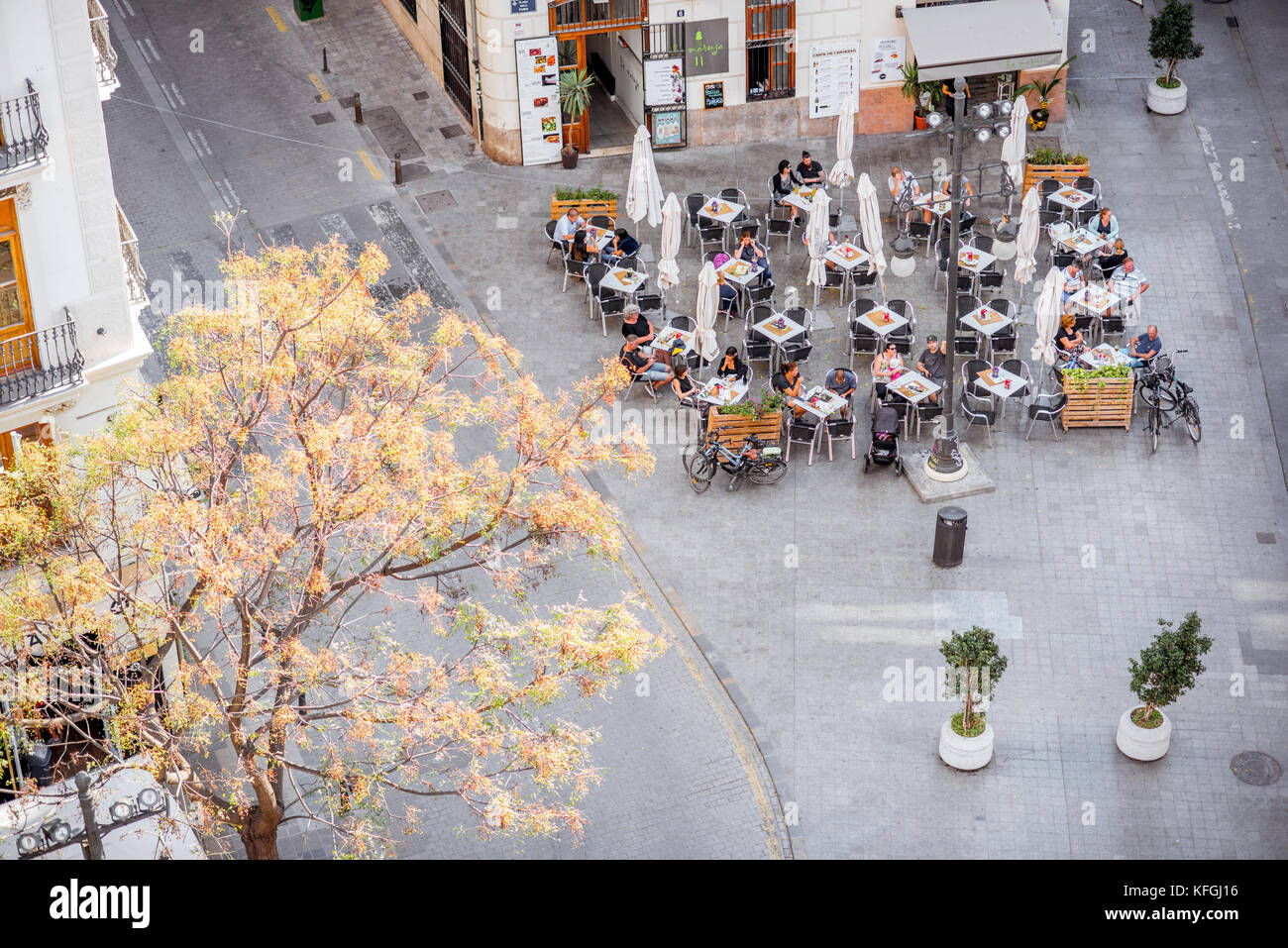 La ville de Valence en Espagne Banque D'Images