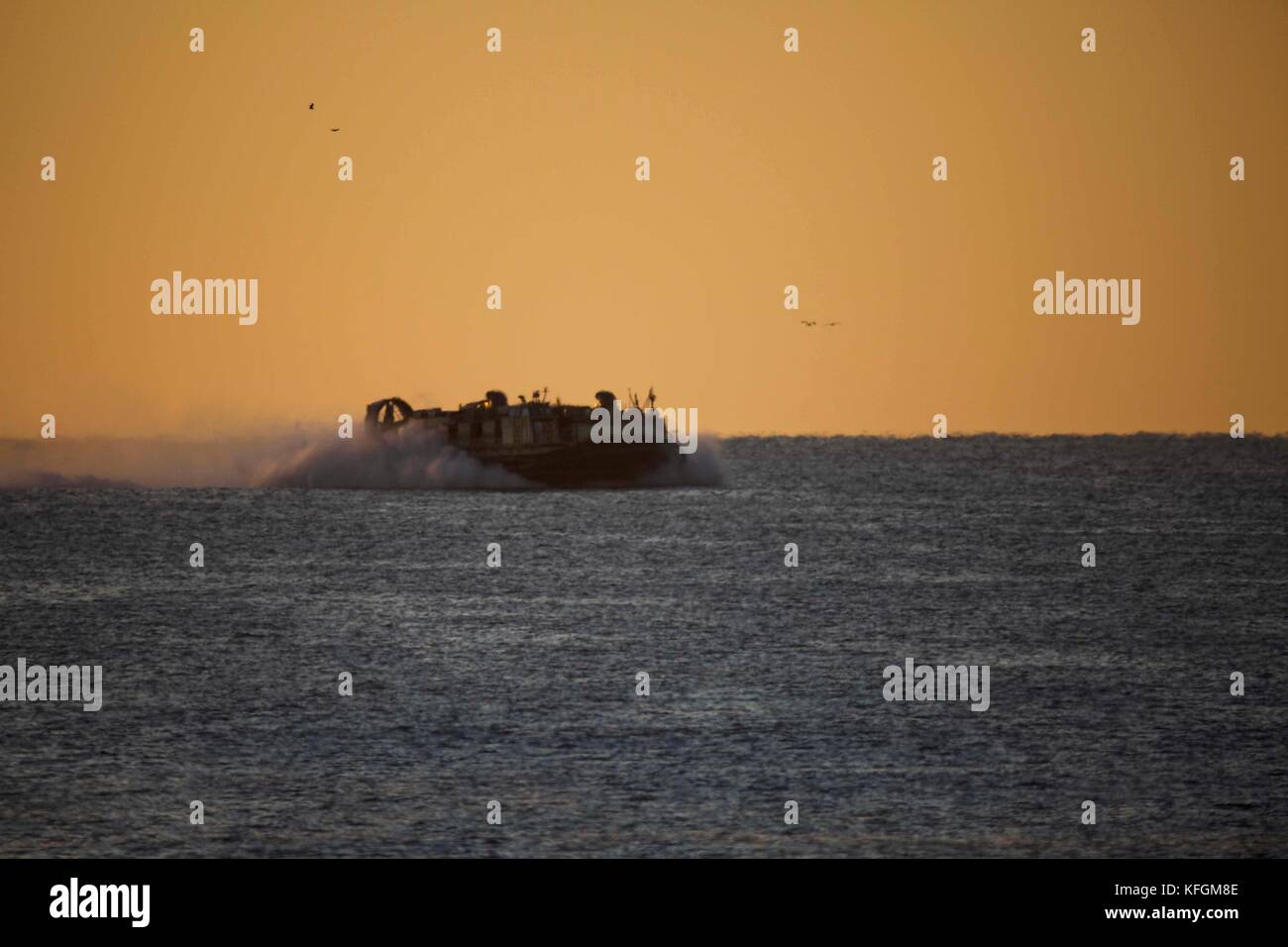 Landing Craft Air Cushion (LCAC) Banque D'Images