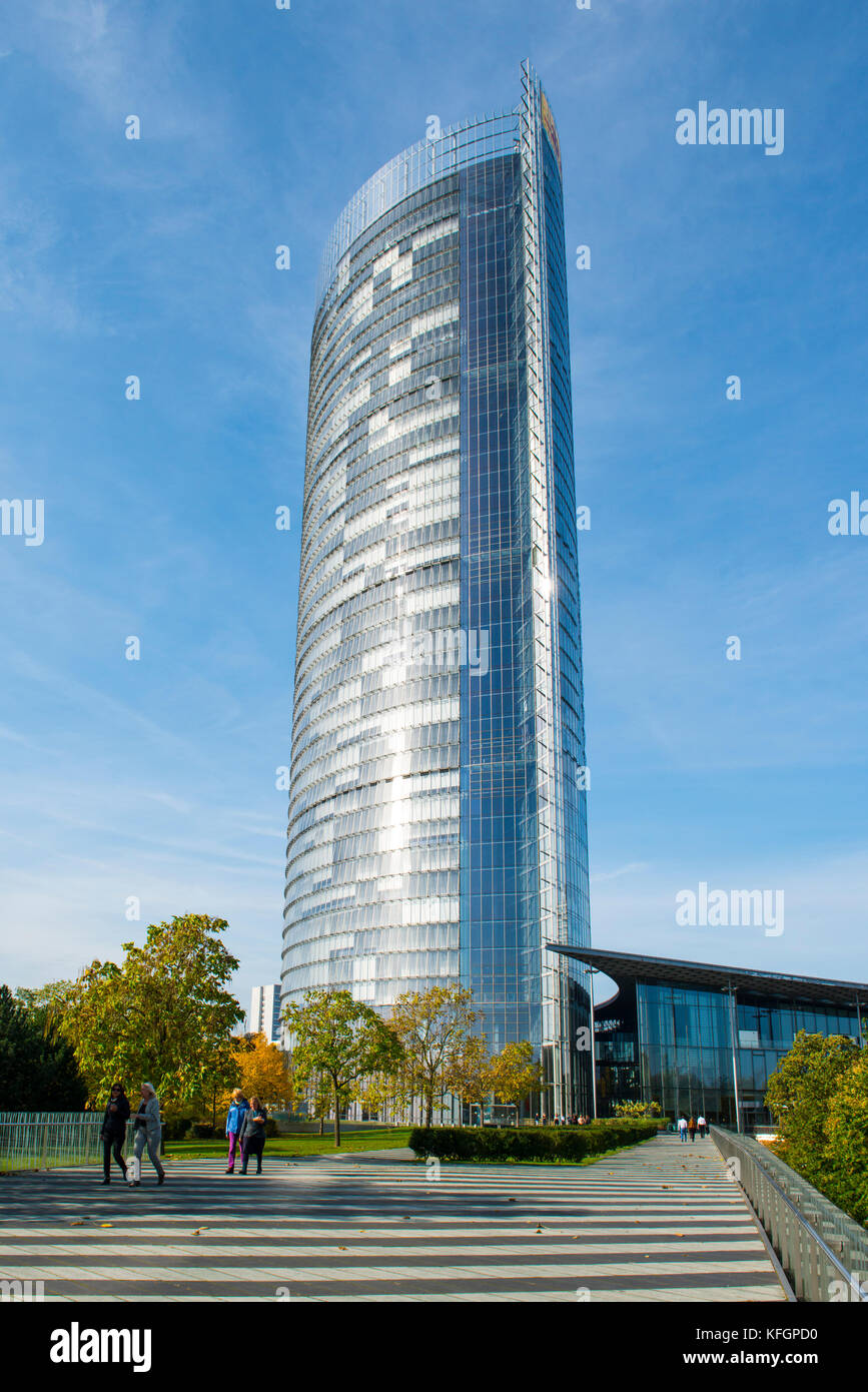 La tour de la poste à Bonn, Rhénanie du Nord-Westphalie, Allemagne Banque D'Images