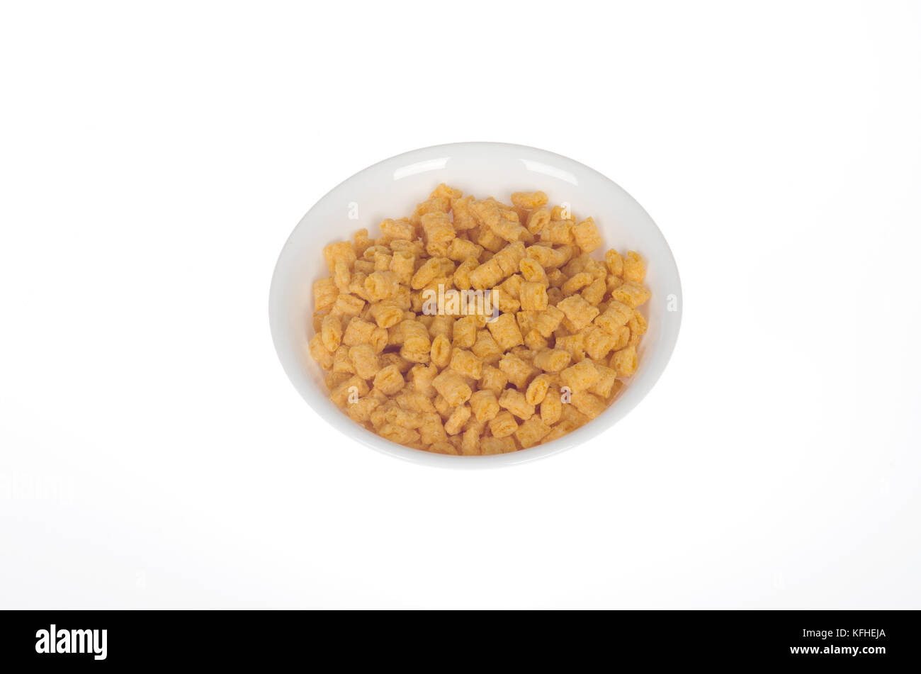 Bol de céréales Cap'n Crunch isolé sur fond blanc Banque D'Images Bol de céréales Cap'n Crunch isolé sur fond blanc Banque D'Images