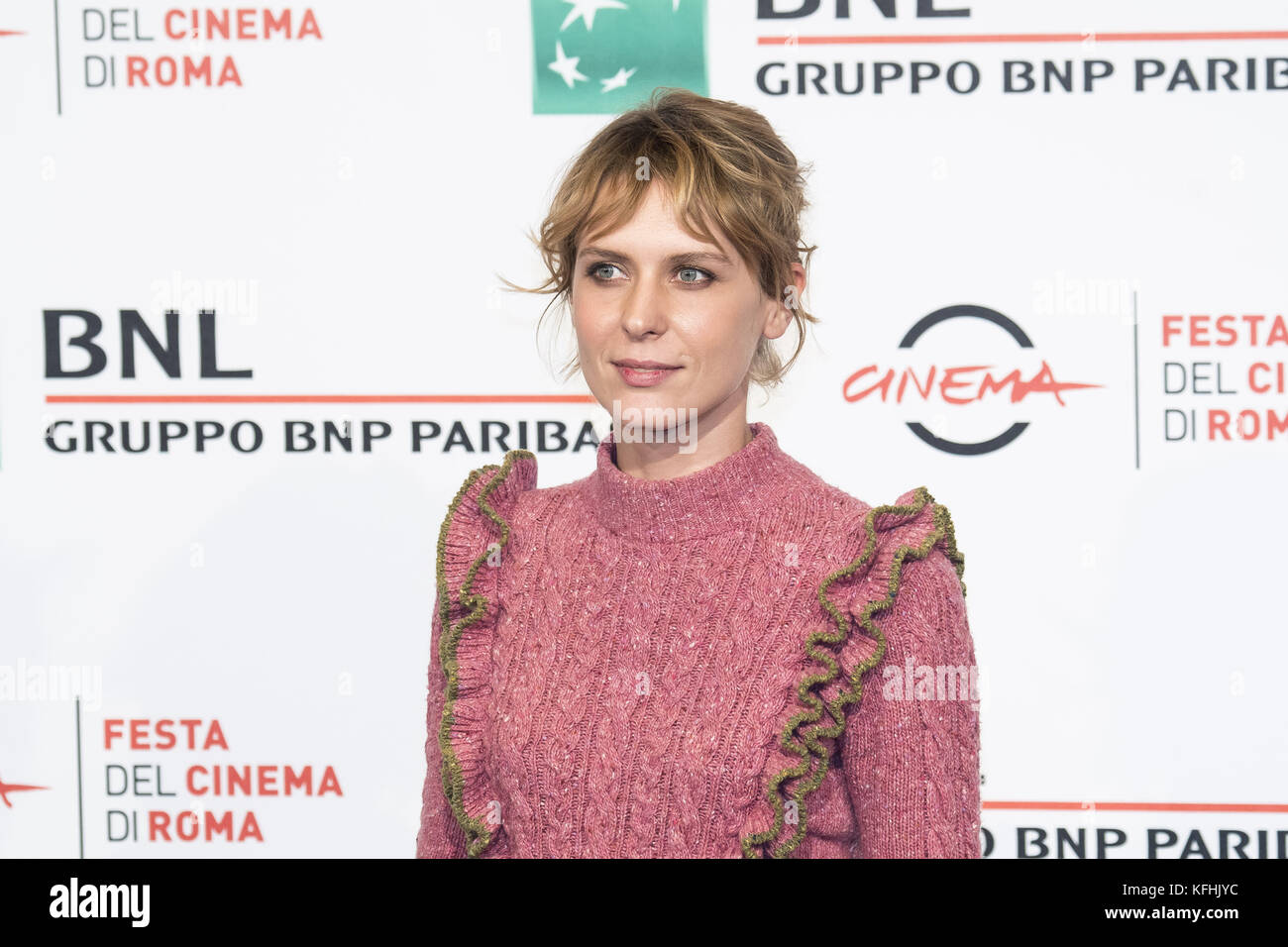 Rome, Italie. 29 Oct, 2017. Photocall de Metti una notte à Rome Film Festival 2017 Credit : Silvia Gerbino/Alamy Live News Banque D'Images