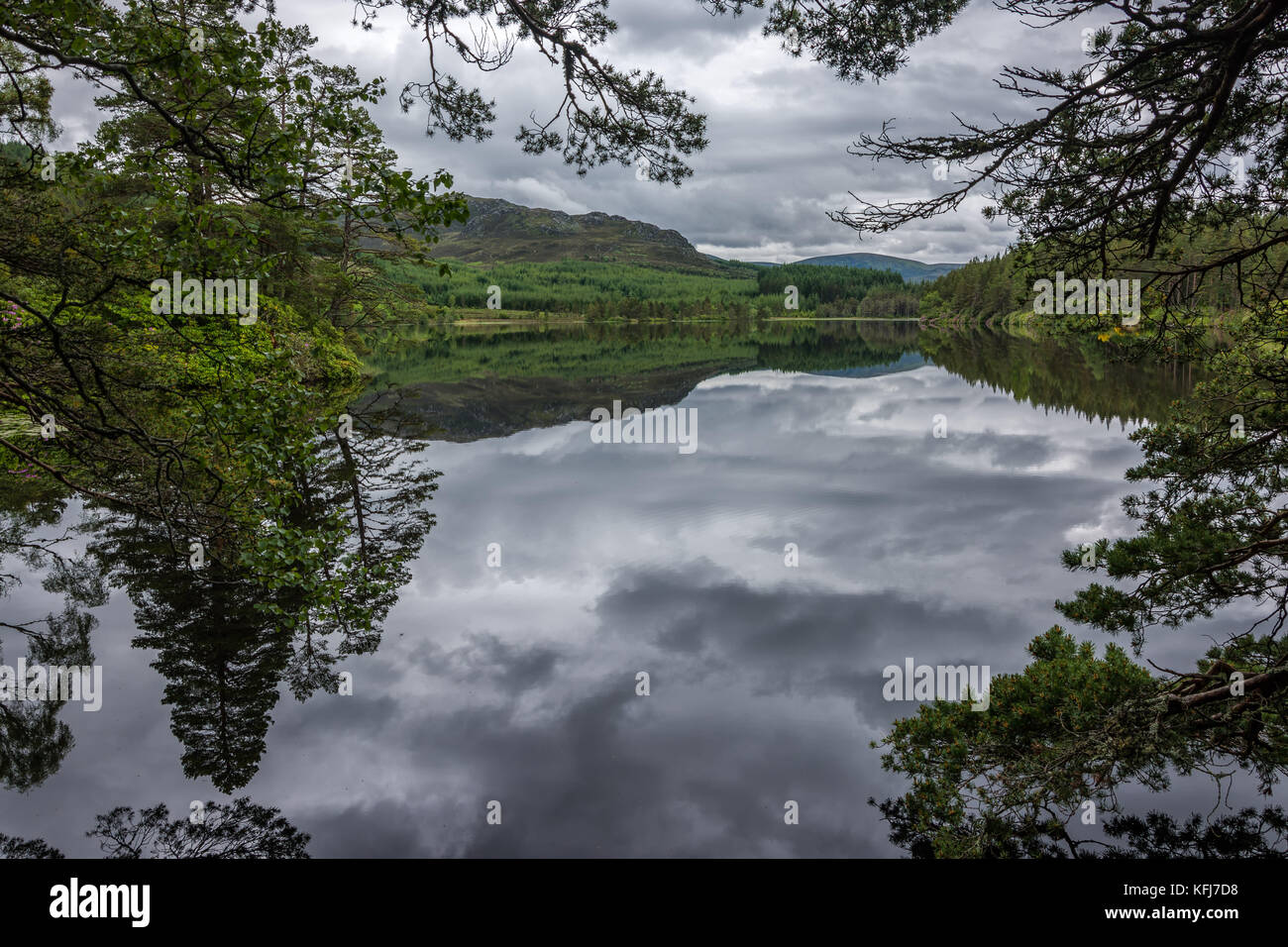 Loch Farr, Inverness, Écosse, Royaume-Uni Banque D'Images