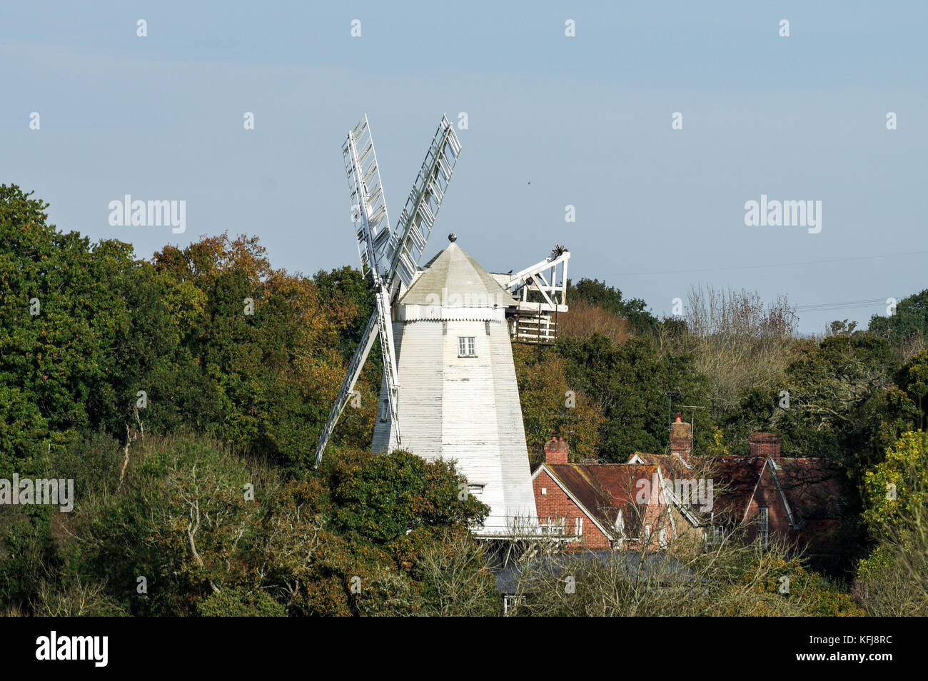 King's Mill ou Vincent's Mill dans la région de Shipley - West Sussex, Angleterre Banque D'Images
