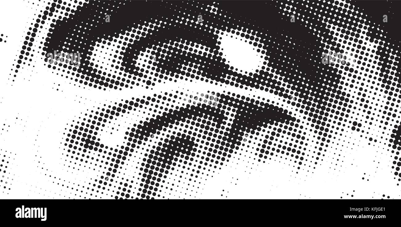 Le noir et blanc grunge texture. abstract background. vector halftone pattern. Illustration de Vecteur