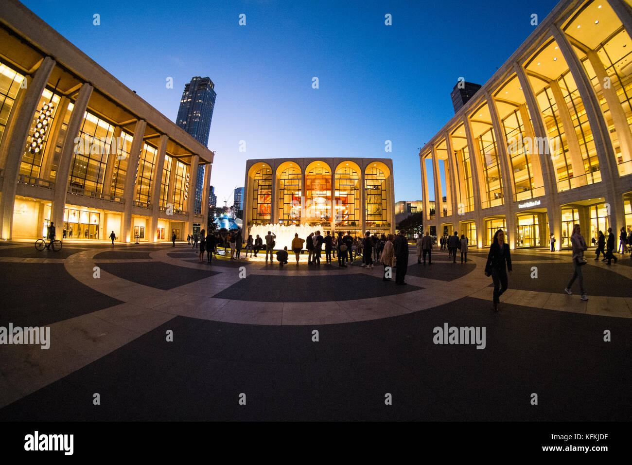 Le Lincoln Center for the Performing Arts, Manhattan, New York, NY, États-Unis d'Amérique. USA Banque D'Images