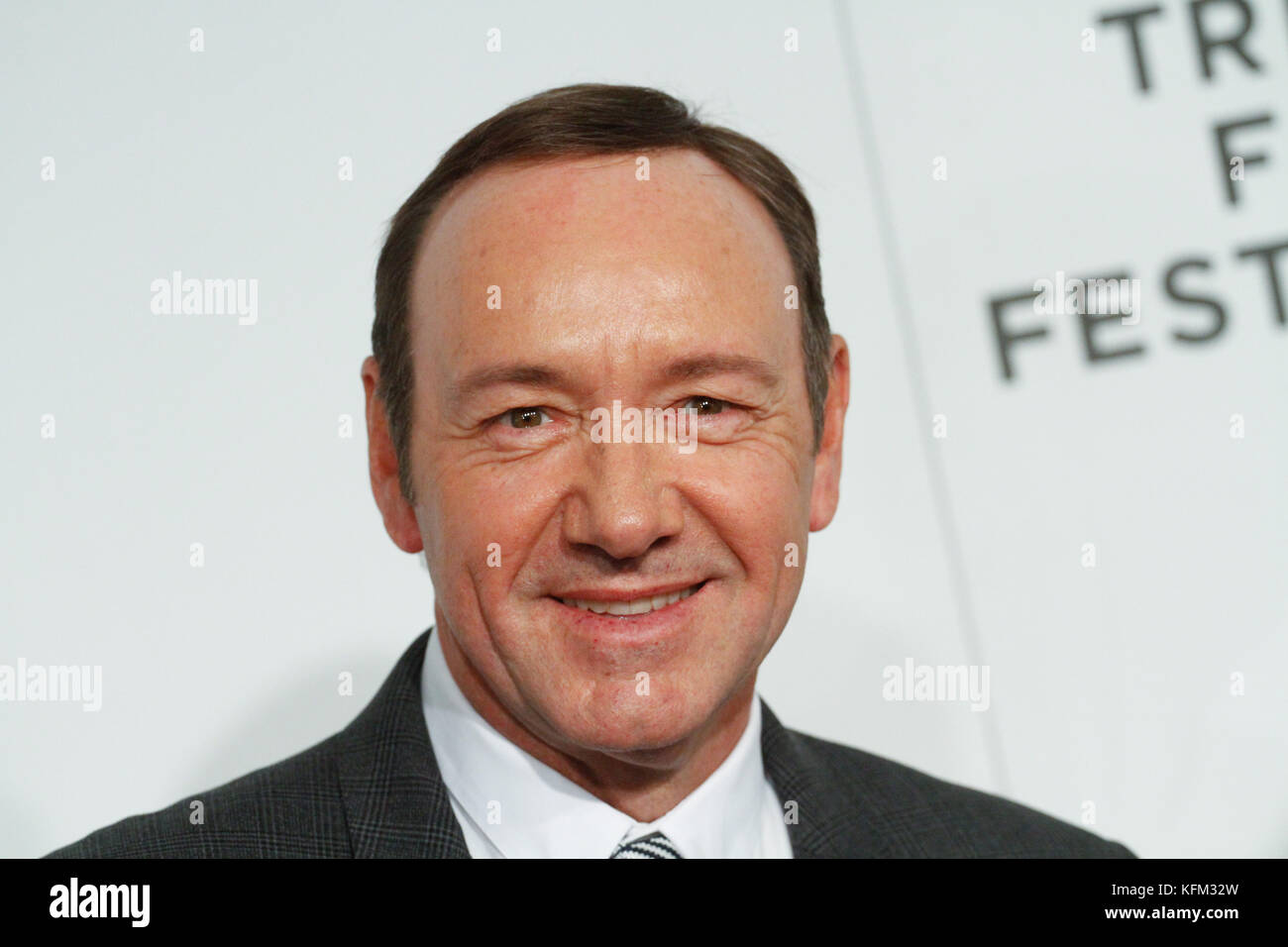 L'acteur Kevin Spacey assiste Aux Discussions de Tribeca: Après le film: "Maintenant: Dans les ailes sur une scène mondiale" pendant le Tribeca Film Festival 2014 à BMCC Tribeca PAC le 21 avril 2014 à New York City. Crédit: Erik Pendzich Banque D'Images