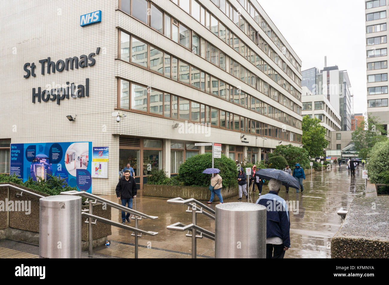 L'Hôpital St Thomas, Westminster, London, England, GB, UK Banque D'Images