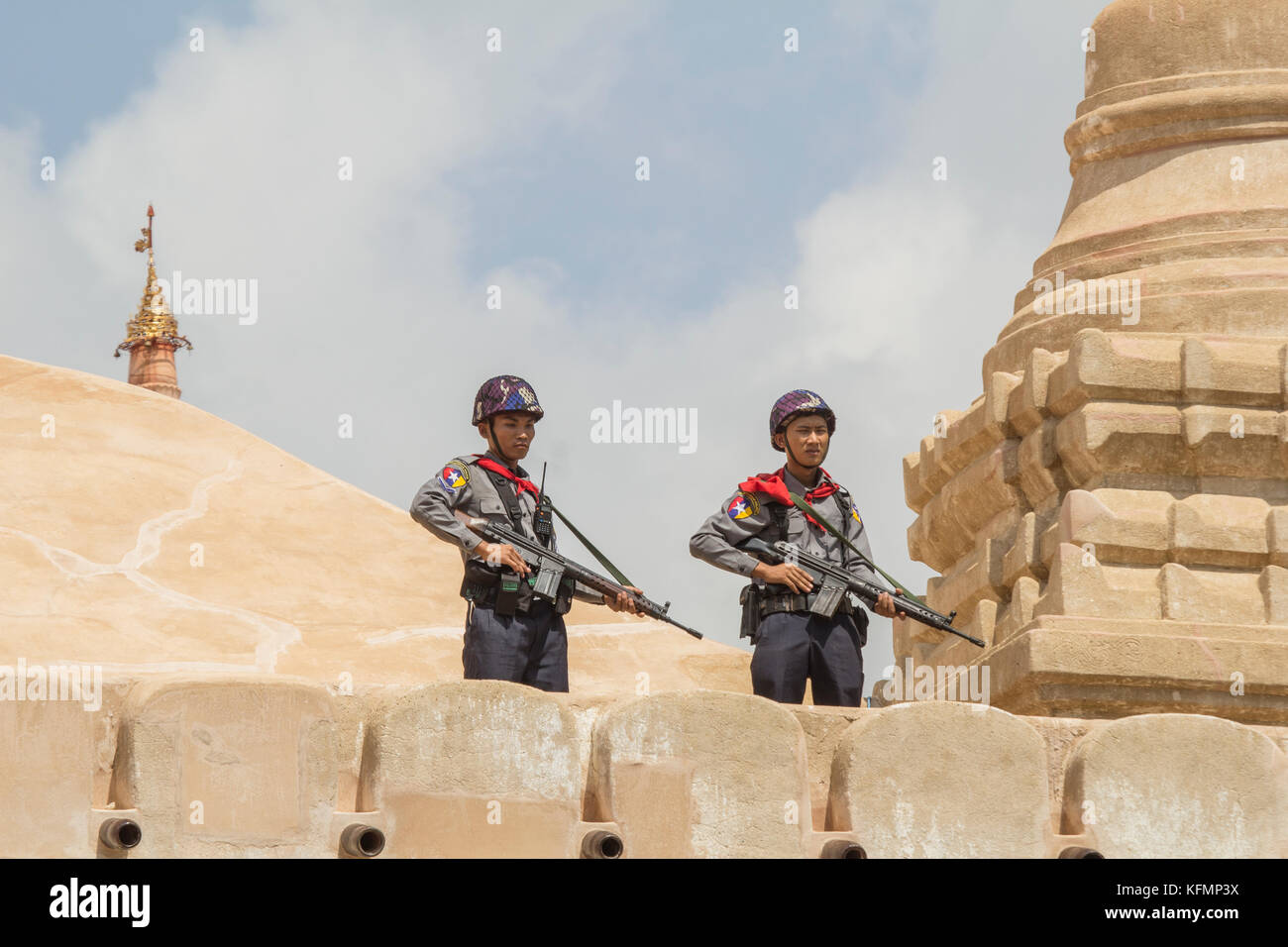 Junte militaire Banque D'Images