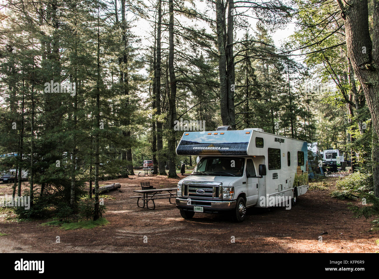 Canada Ontario national algonquin park 30.09.2017 rv campingcar en