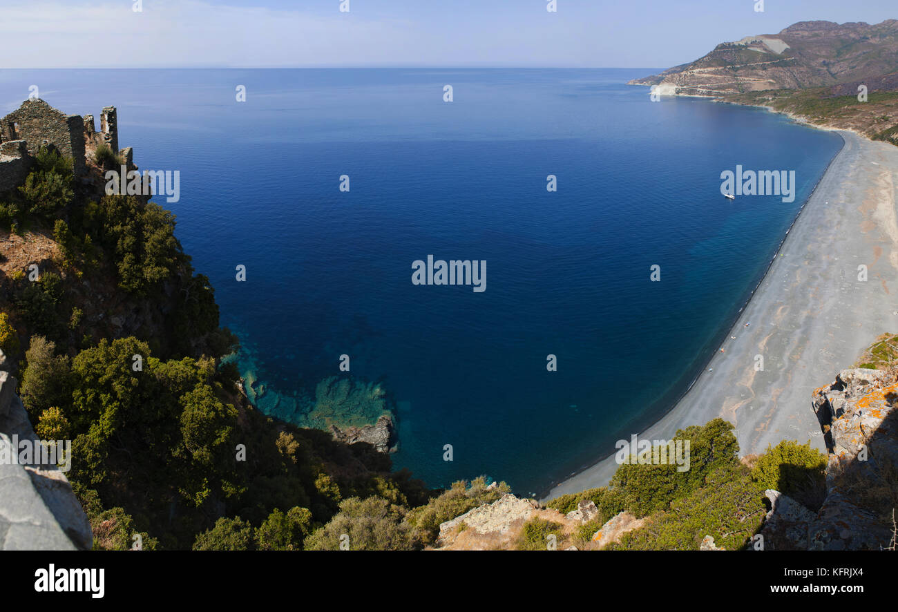 Corse Ruines De La Maison Dune Famille Noble Au 16ème