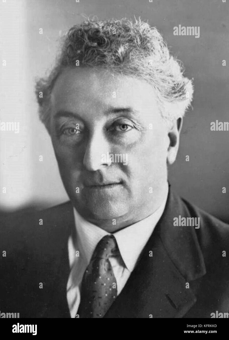 Joseph aloysius Lyons, 10e premier ministre de l'Australie Banque D'Images