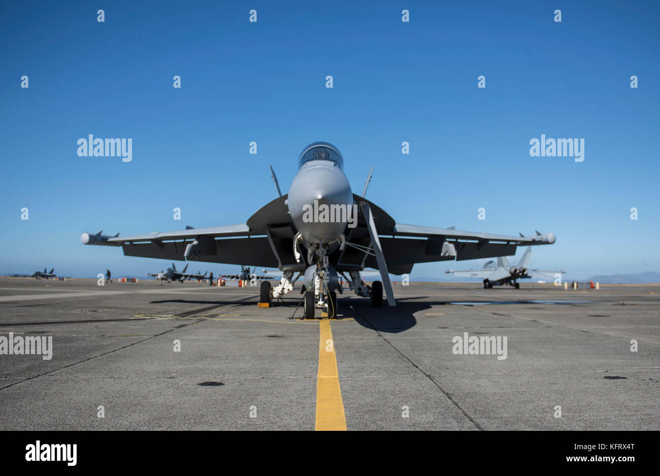 F/A-18G Growler Banque D'Images