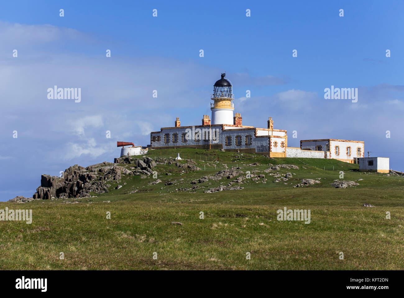 Neist point lighthouse sur l'île de Skye, hébrides intérieures, highlands, Scotland, UK Banque D'Images