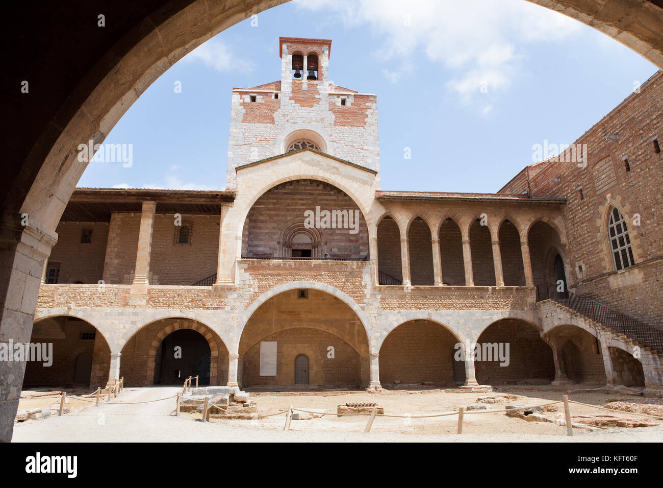 Palais des Rois de Majorque à Perpignan, France Banque D'Images Palais des Rois de Majorque à Perpignan, France Banque D'Images