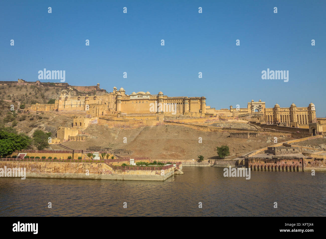 Fort Amer à Jaipur en Inde Banque D'Images