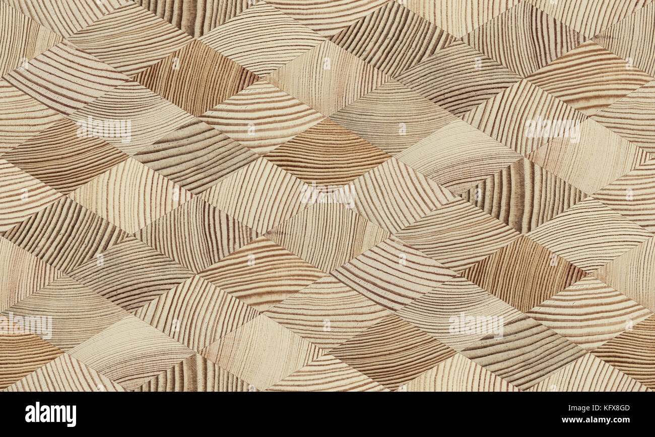 Seamless texture bois. cross coupé du bois des blocs. Banque D'Images