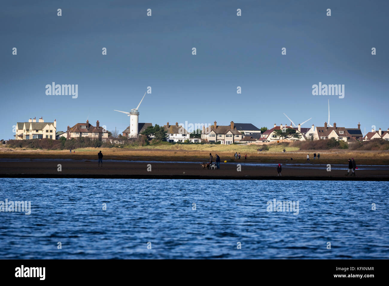 West Kirby. Le Wirral. Banque D'Images