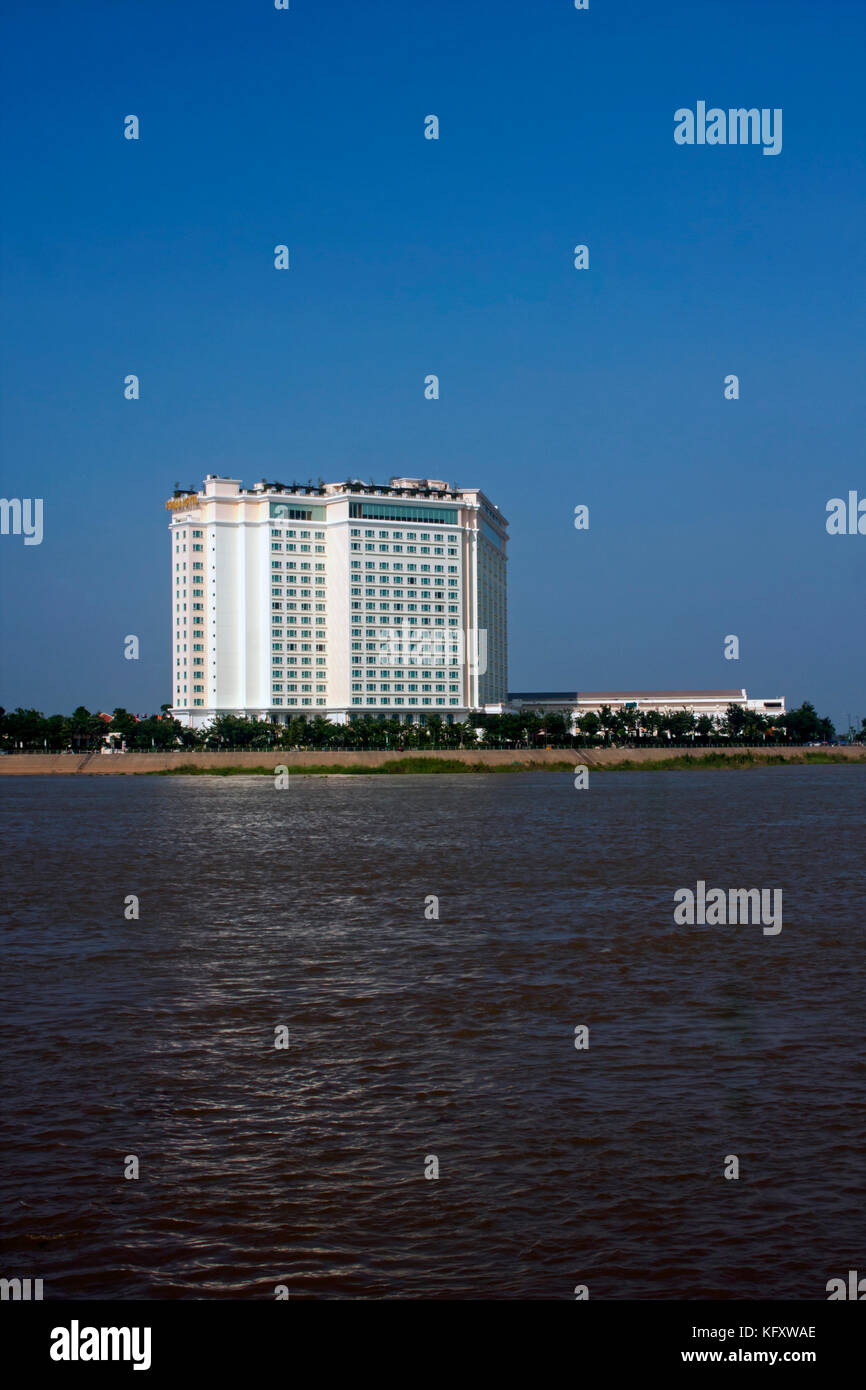 La nouvelle sokha phnom penh hotel et residence est l'un des nouveaux et des éléments modernes à Phnom Penh, Cambodge. Banque D'Images