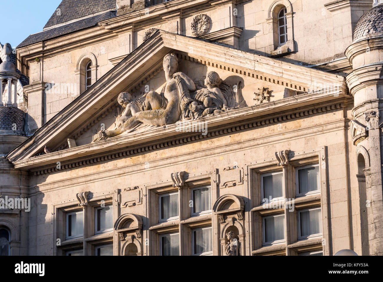 Musée Alfred Danicourt Place du commandant Louis Daudre Peronne Somme Hauts-de-France France Banque D'Images