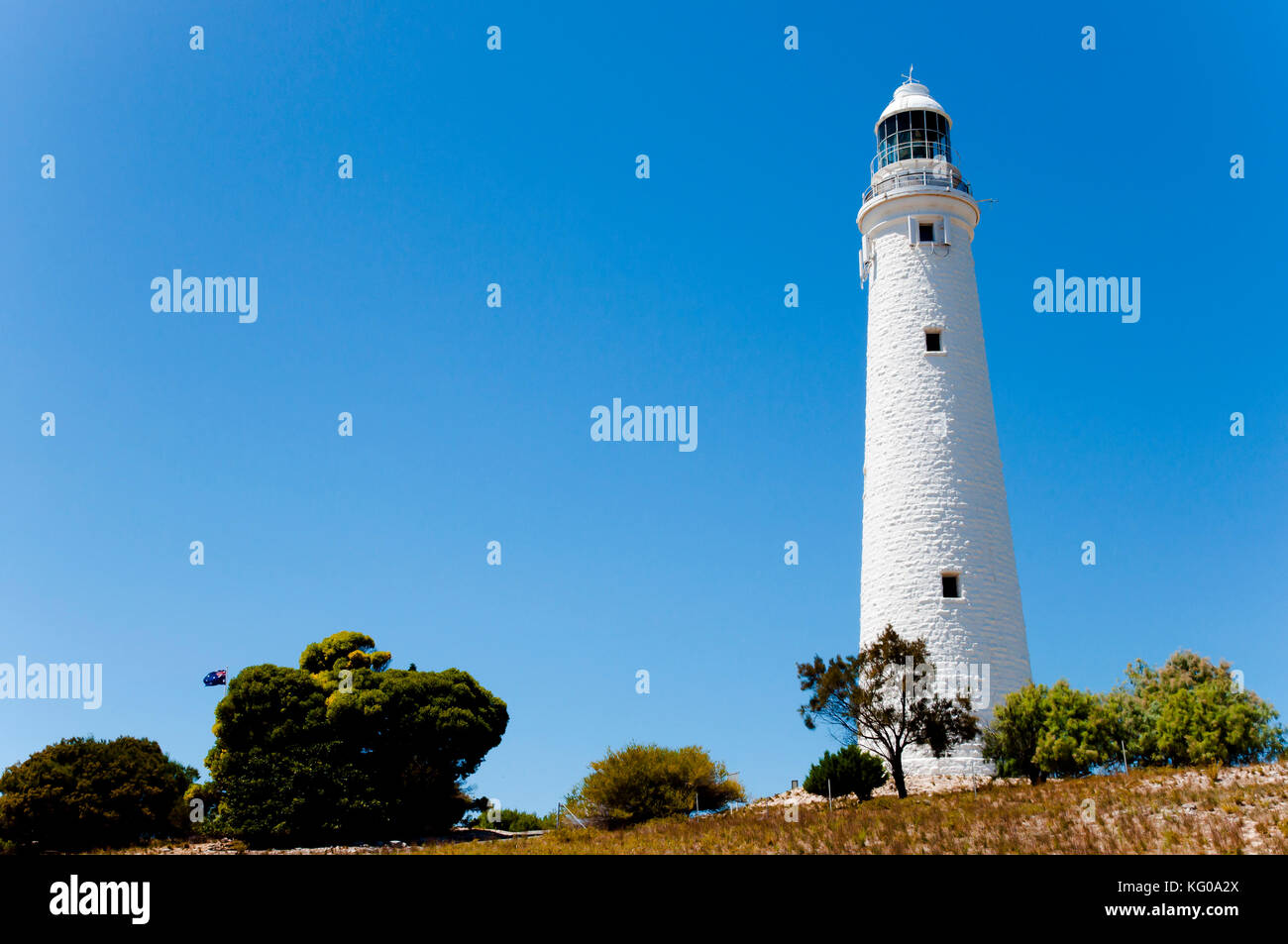 Wadjemup lighthouse - Rottnest Island - Australie Banque D'Images