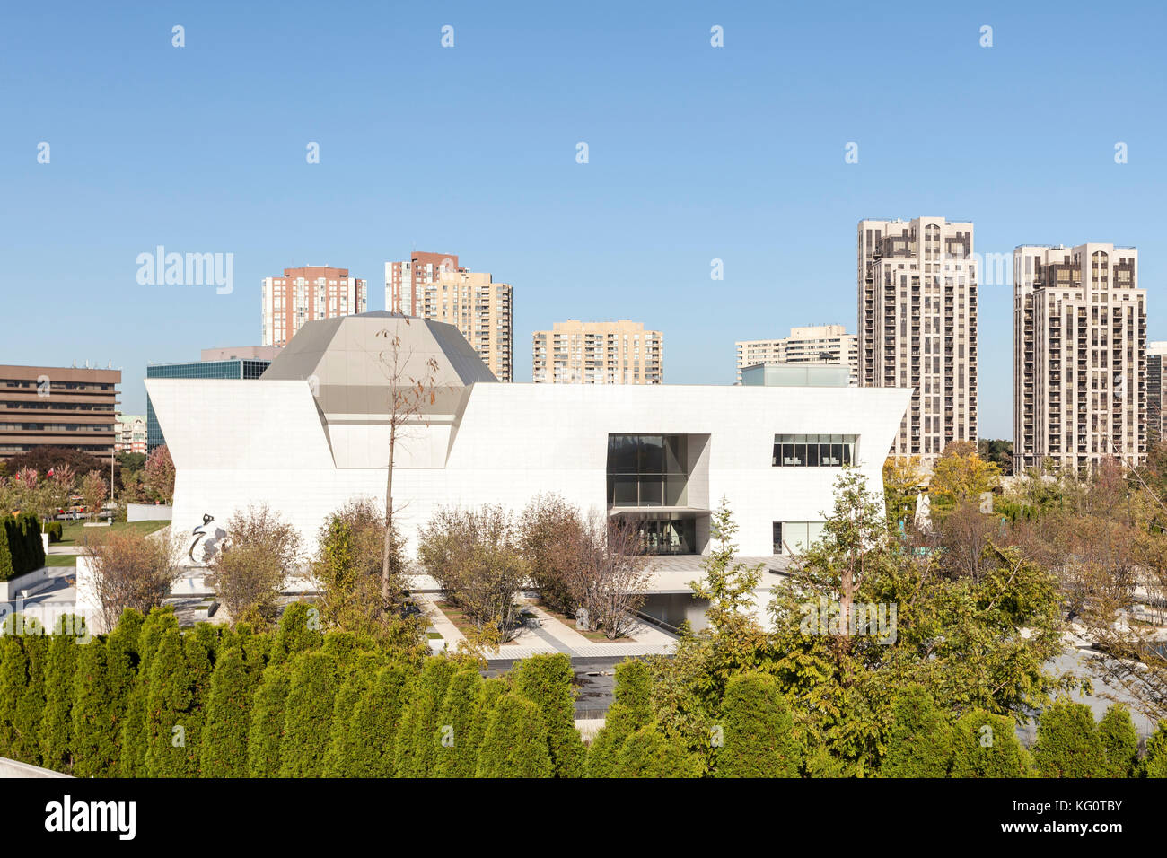 Toronto, Canada - oct 18, 2017 : vue extérieure de l'Aga Khan Museum de Toronto, Canada Banque D'Images