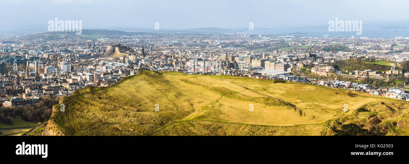 Arthur's Seat, Édimbourg, Écosse, Royaume-Uni, Europe Banque D'Images