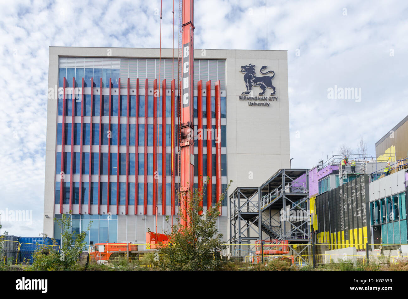 De nouveaux bâtiments pour Birmingham City University de l'Eastside et Curzon Street salon de Birmingham Banque D'Images