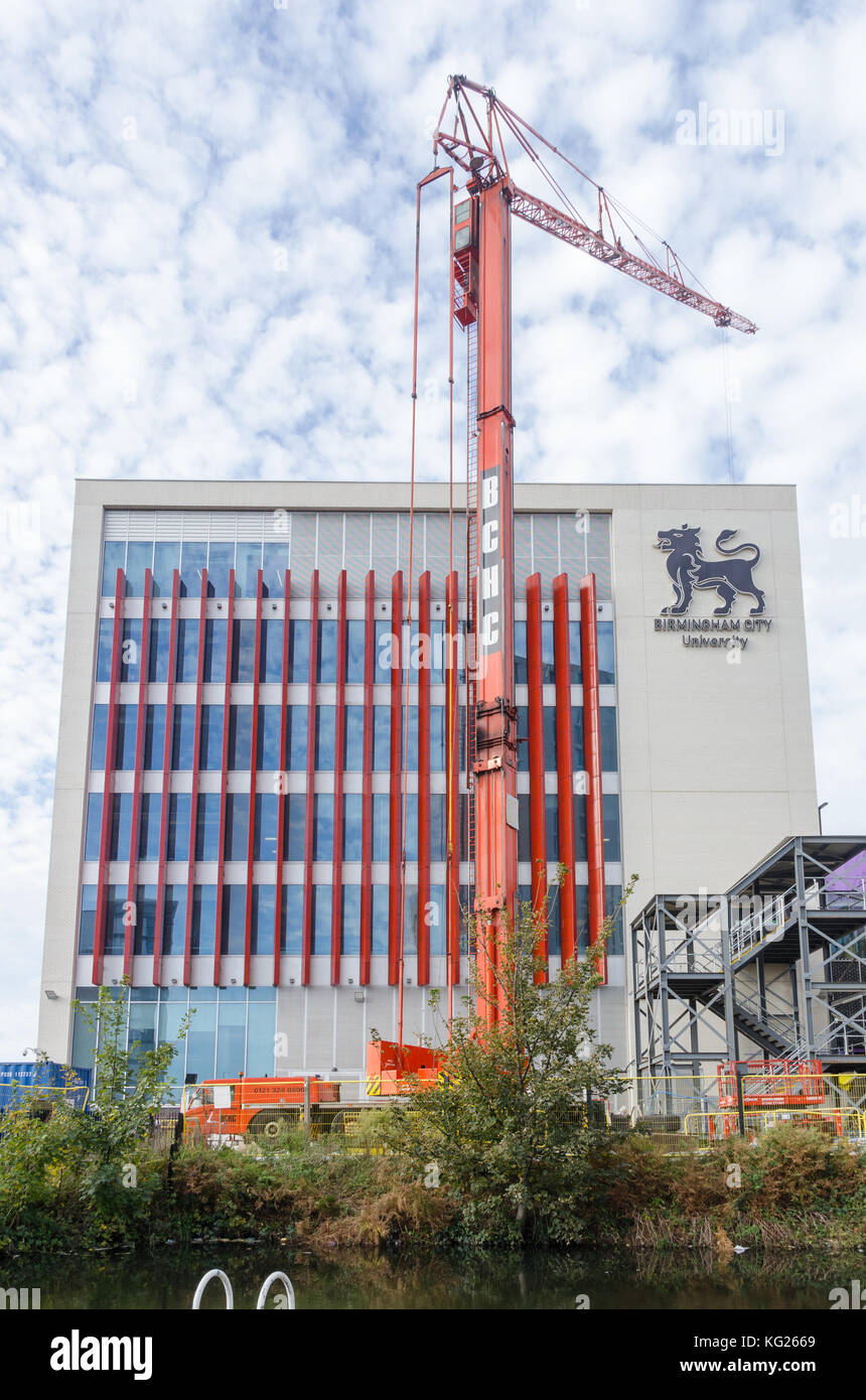 De nouveaux bâtiments pour Birmingham City University de l'Eastside et Curzon Street salon de Birmingham Banque D'Images