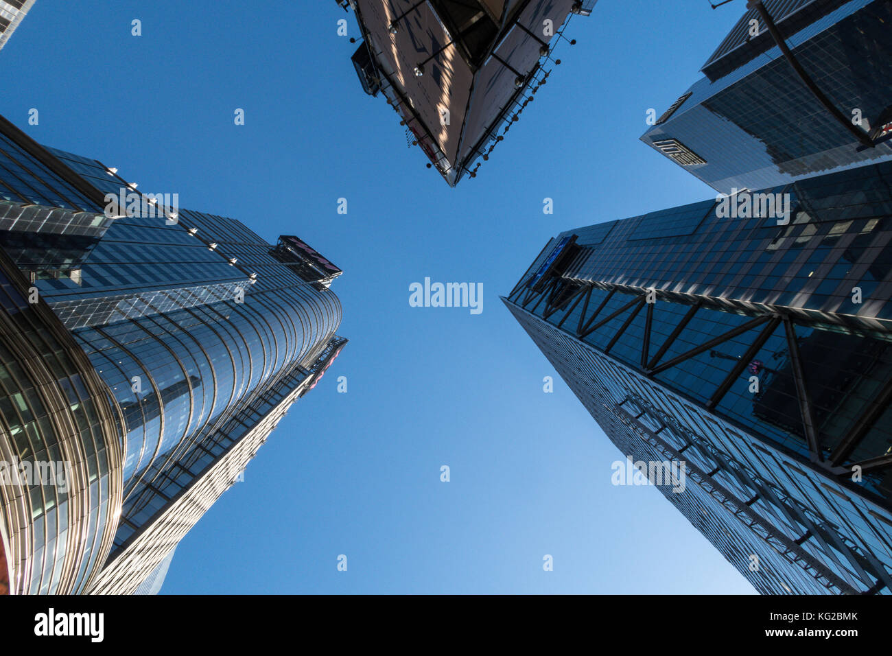 Gratte-ciel de Times Square, NYC Banque D'Images