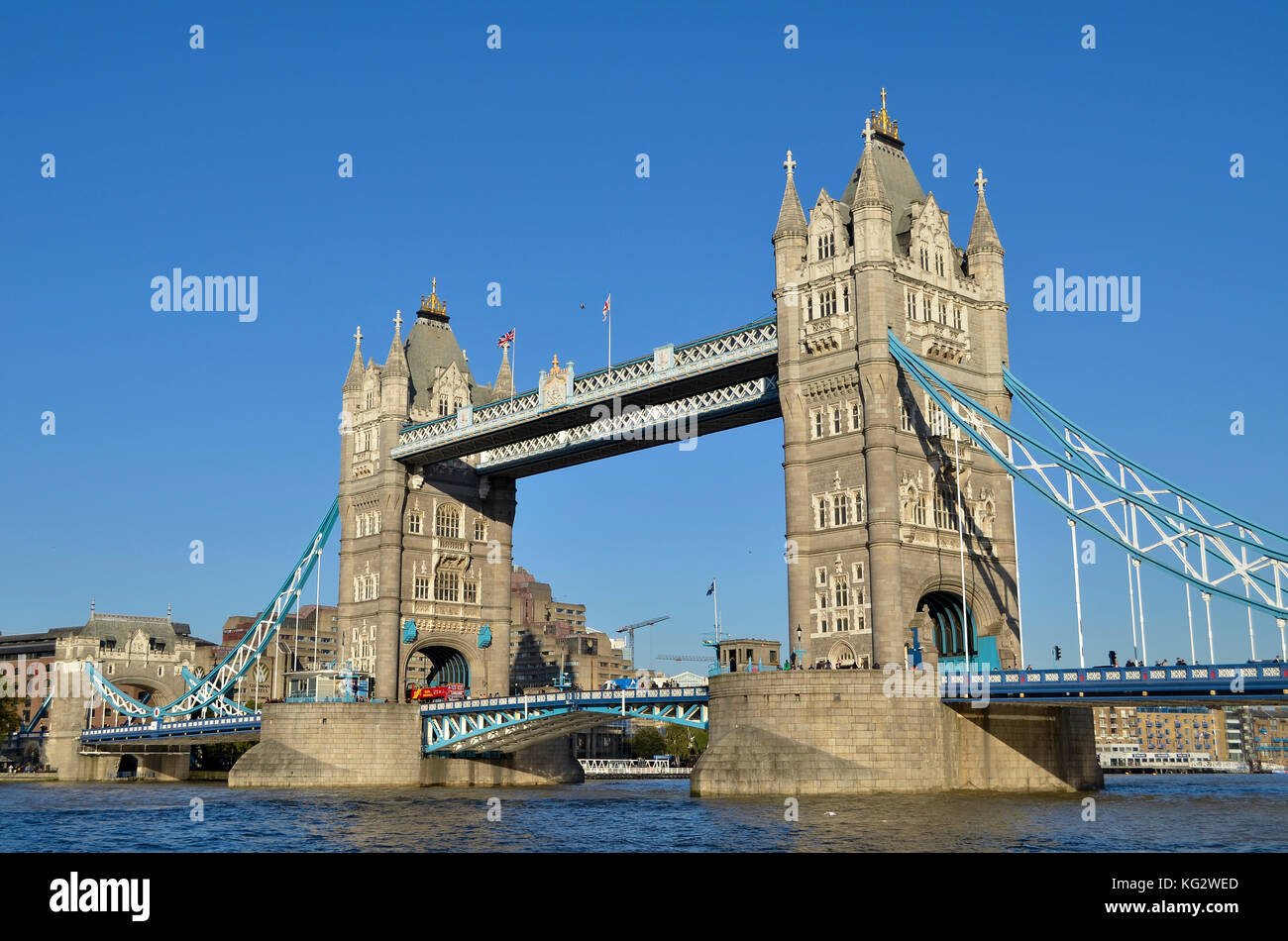 Tower Bridge, Londres, Royaume-Uni. Banque D'Images