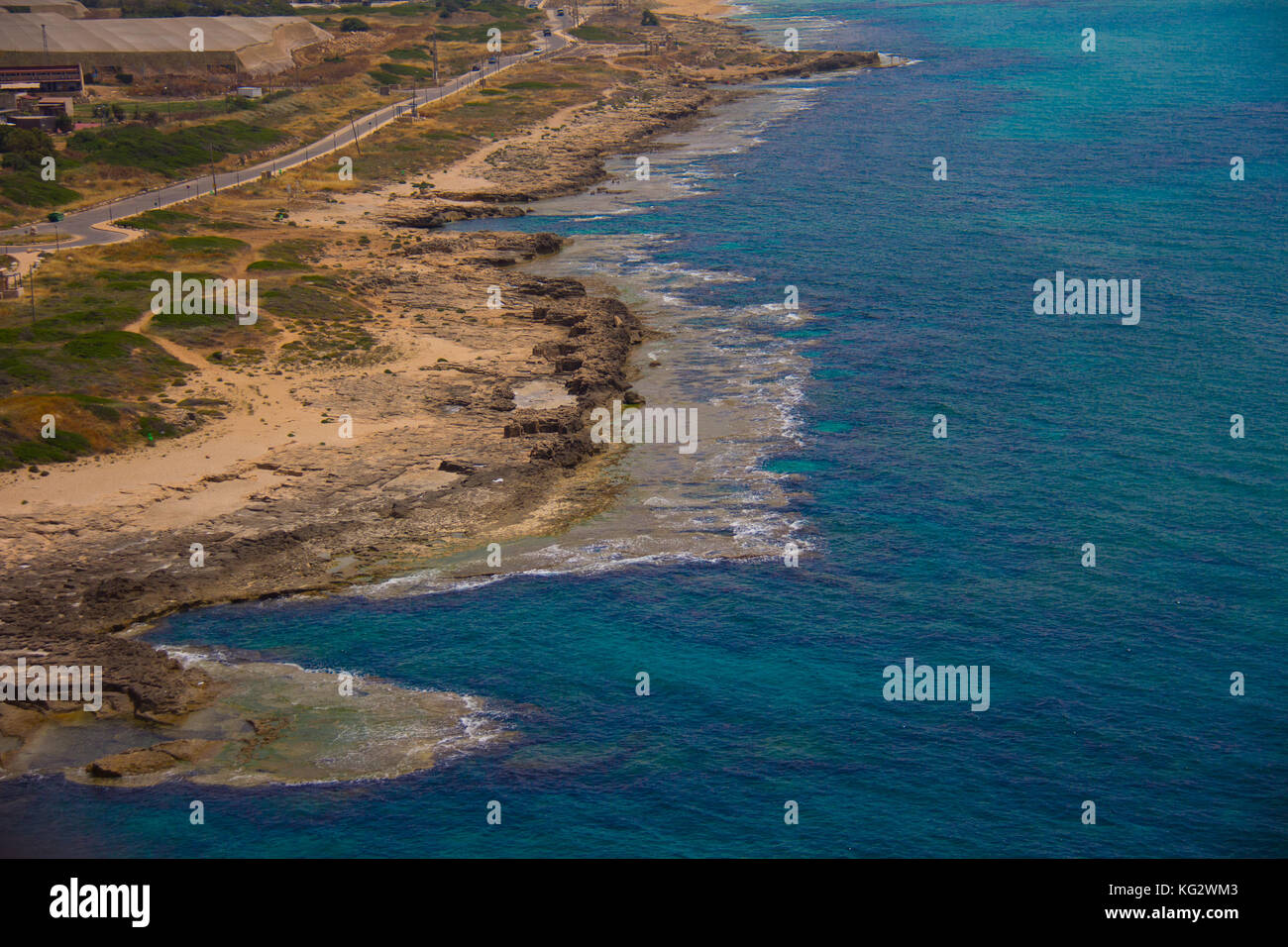 Rosh Hanikra, Israël Banque D'Images