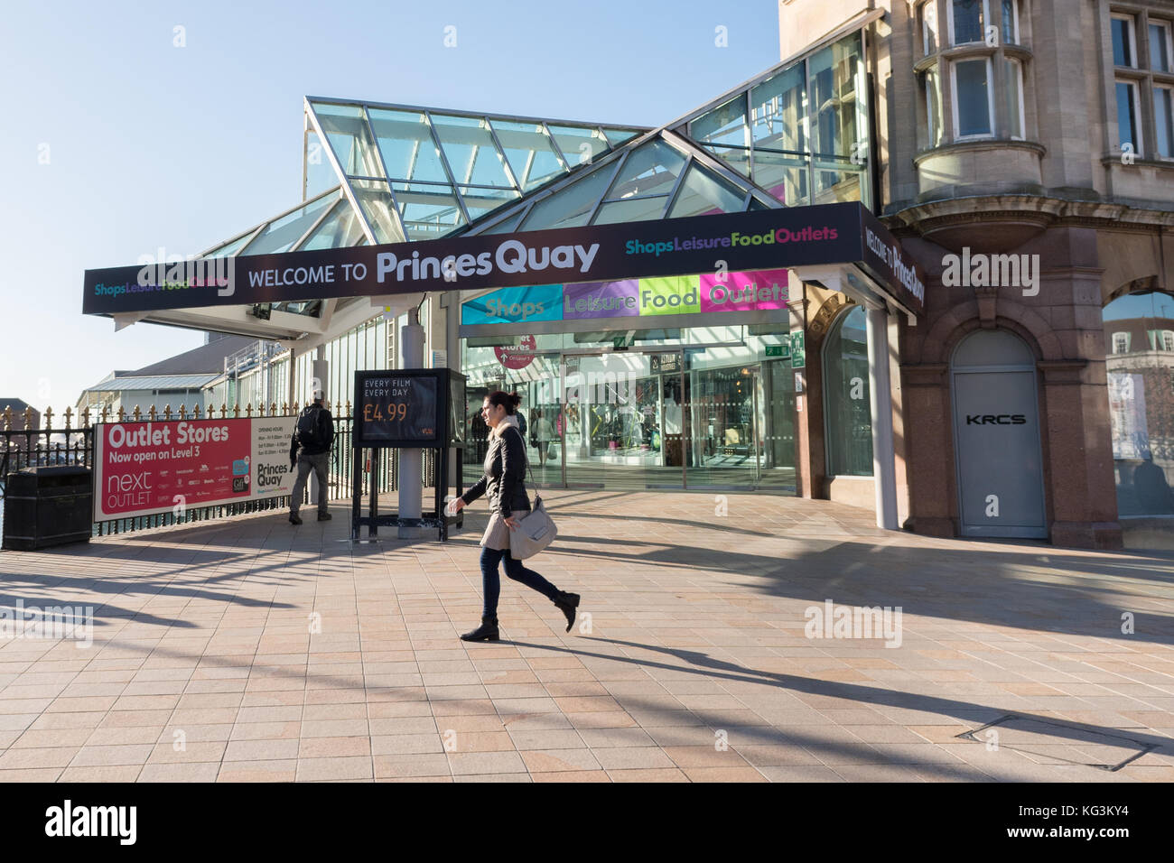 Centre commercial Princes Quay, Hull, Angleterre, Royaume-Uni Banque D'Images