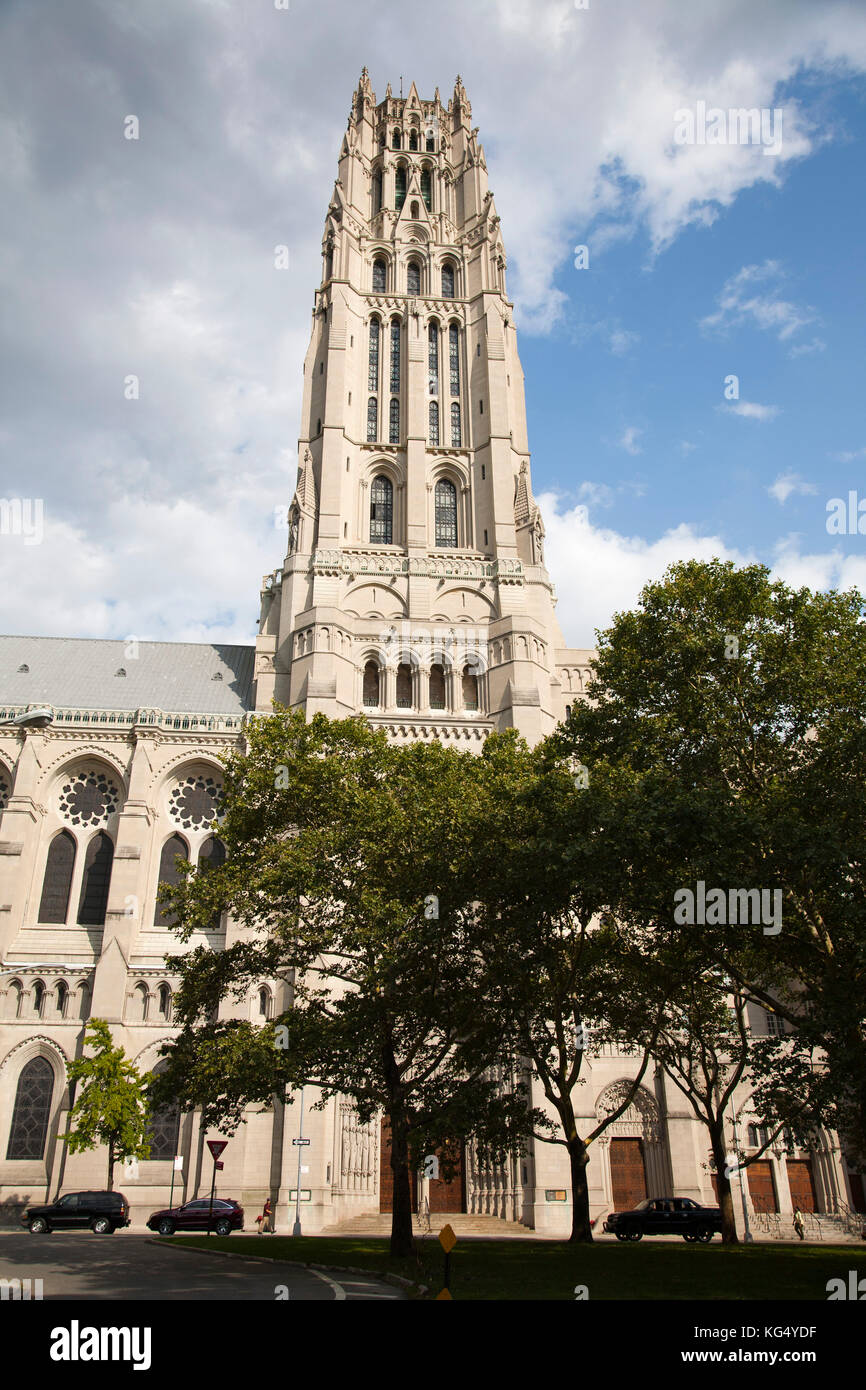 Cathédrale de St John the Divine, Manhattan, New York, USA, Amérique latine Banque D'Images