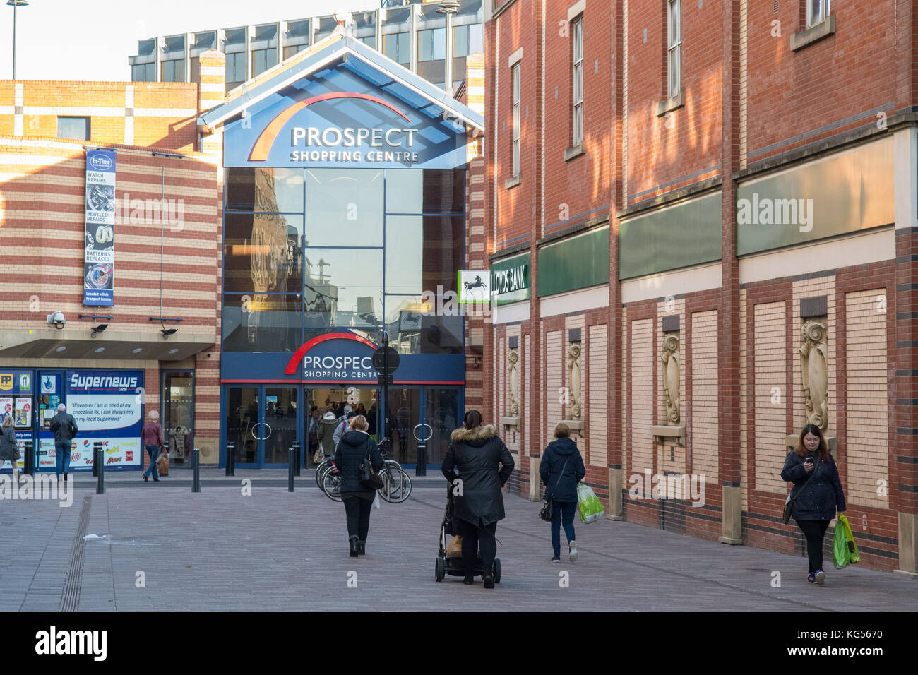 Prospect Shopping Center, Hull, East Yorkshire, Angleterre, Royaume-Uni Banque D'Images