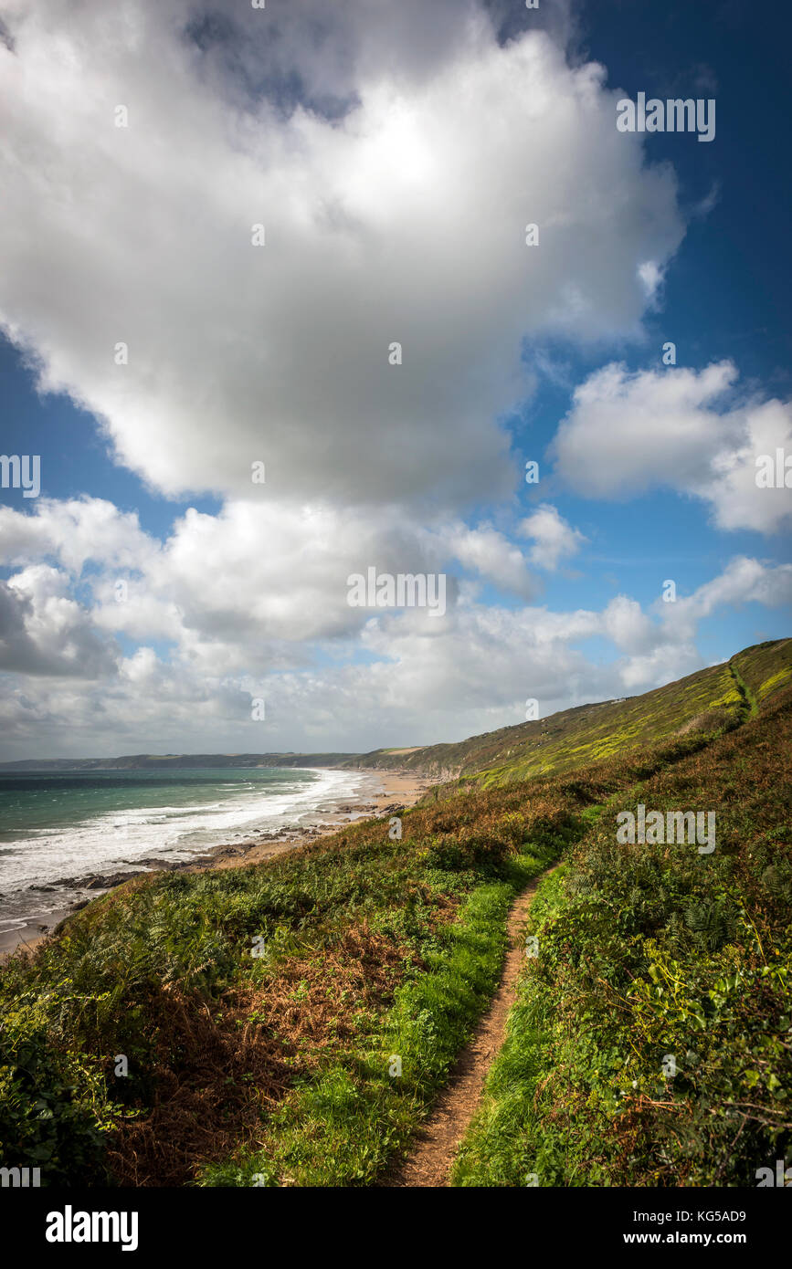 Whitsand Bay, Cornwall, UK Banque D'Images