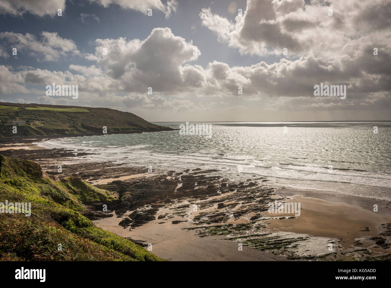 Whitsand Bay, Cornwall, UK Banque D'Images