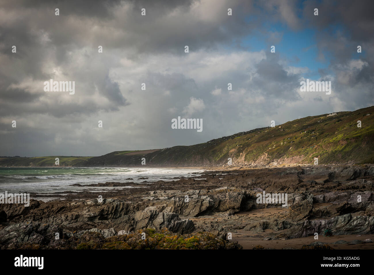Whitsand Bay, Cornwall, UK Banque D'Images