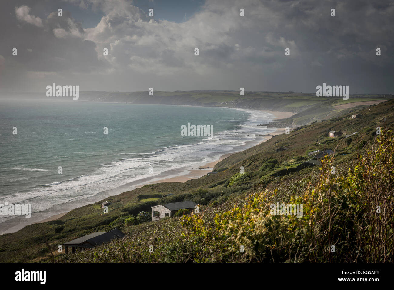 Whitsand Bay, Cornwall, UK Banque D'Images