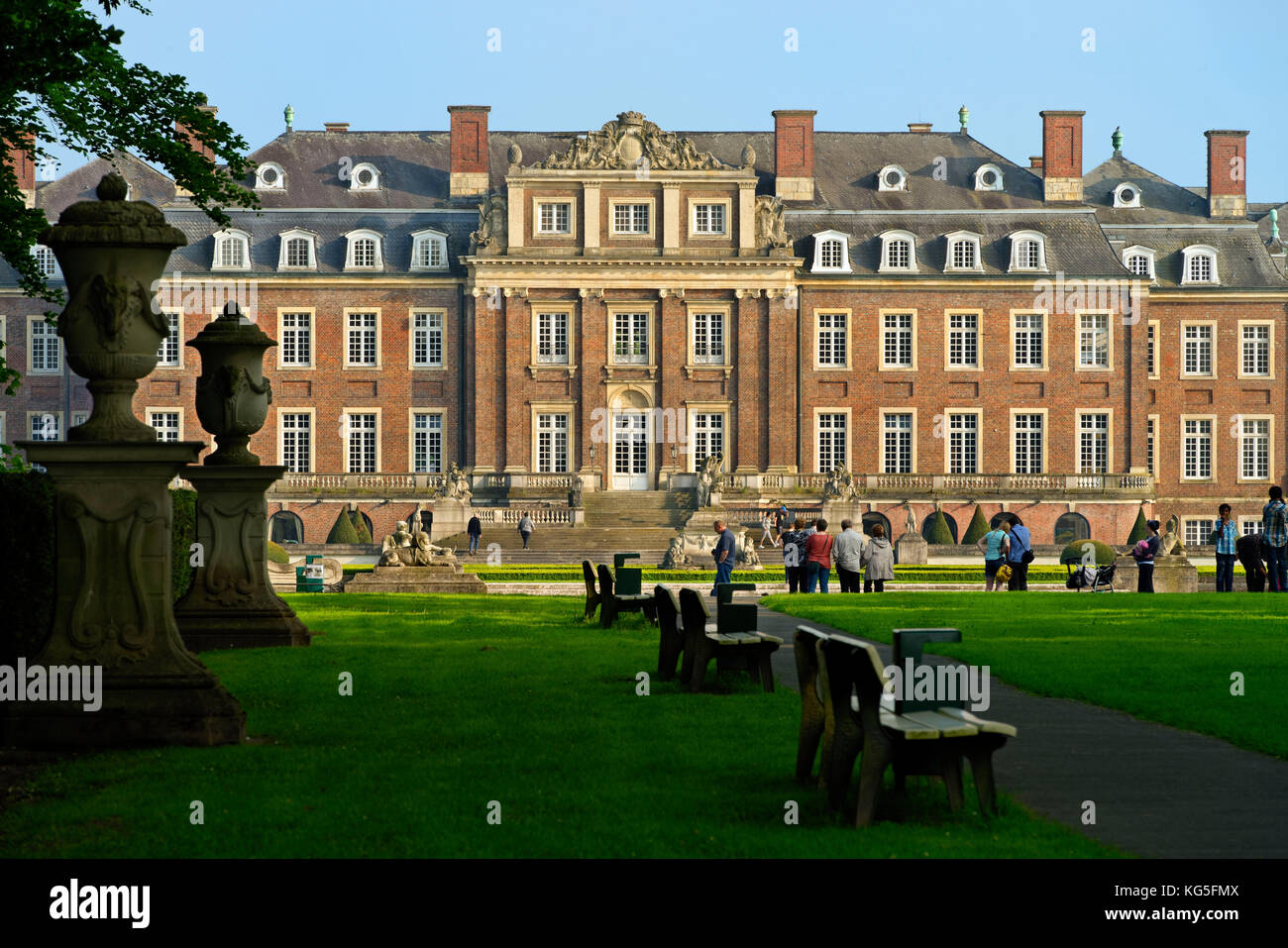 Schloss Nordkirchen (château), Nordkirchen, Münsterland, Rhénanie-du-Nord-Westphalie, Allemagne Banque D'Images