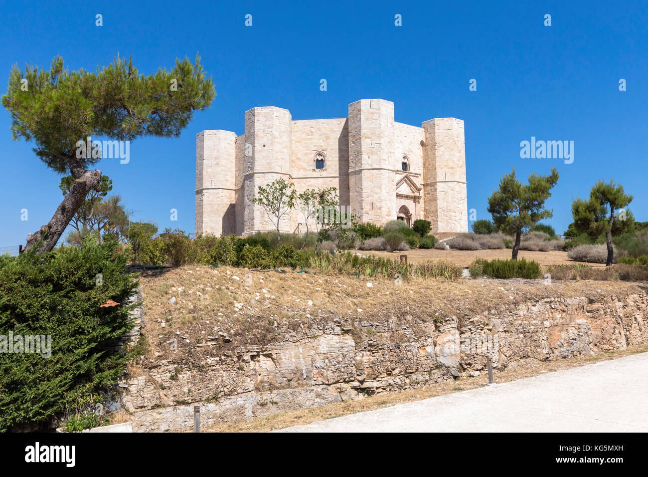 Castel del Monte, Barletta, Andria trani, Italie, Pouilles, district Banque D'Images