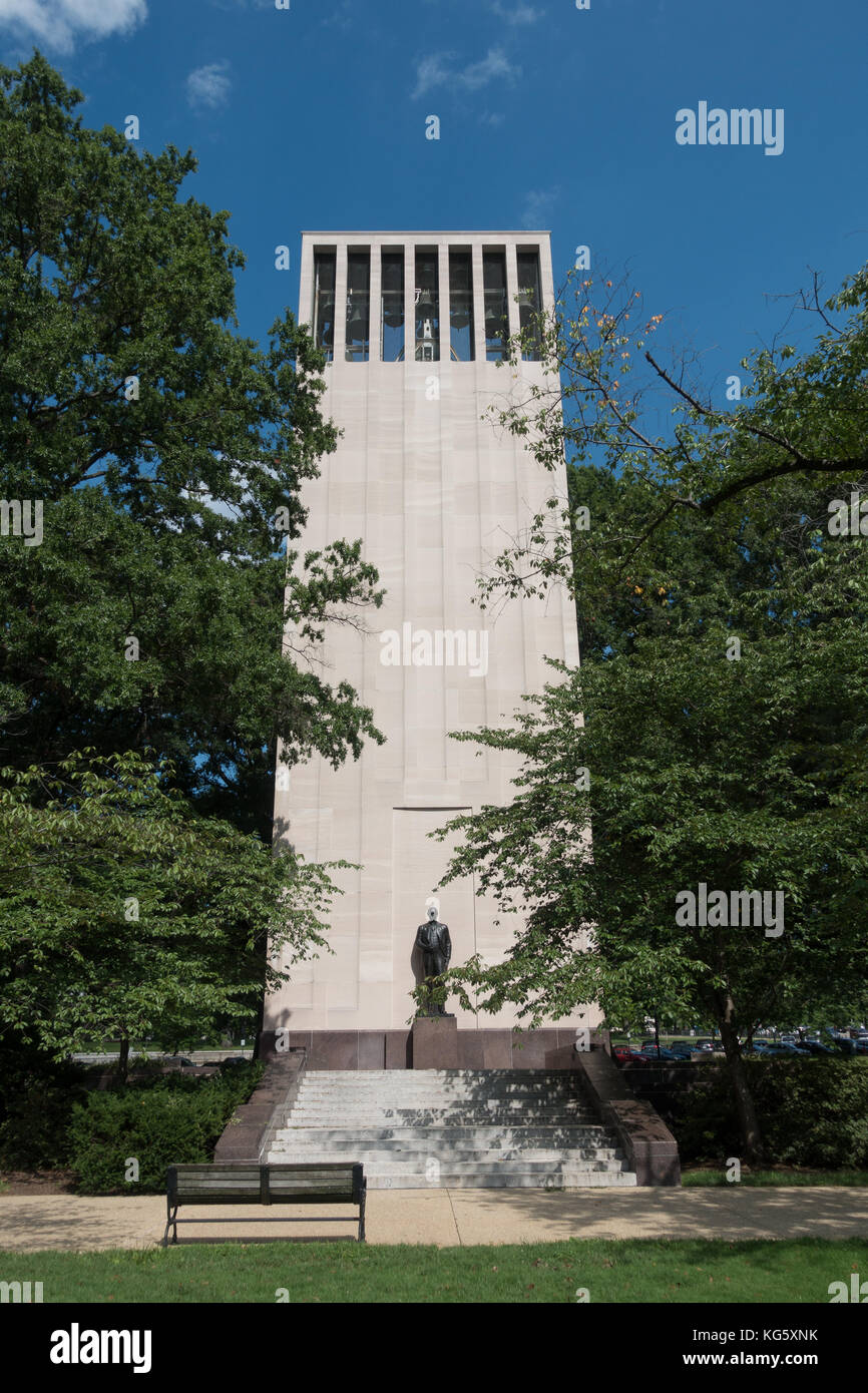 La Robert A. Taft Memorial et Carillon, Washington DC, United States. Banque D'Images