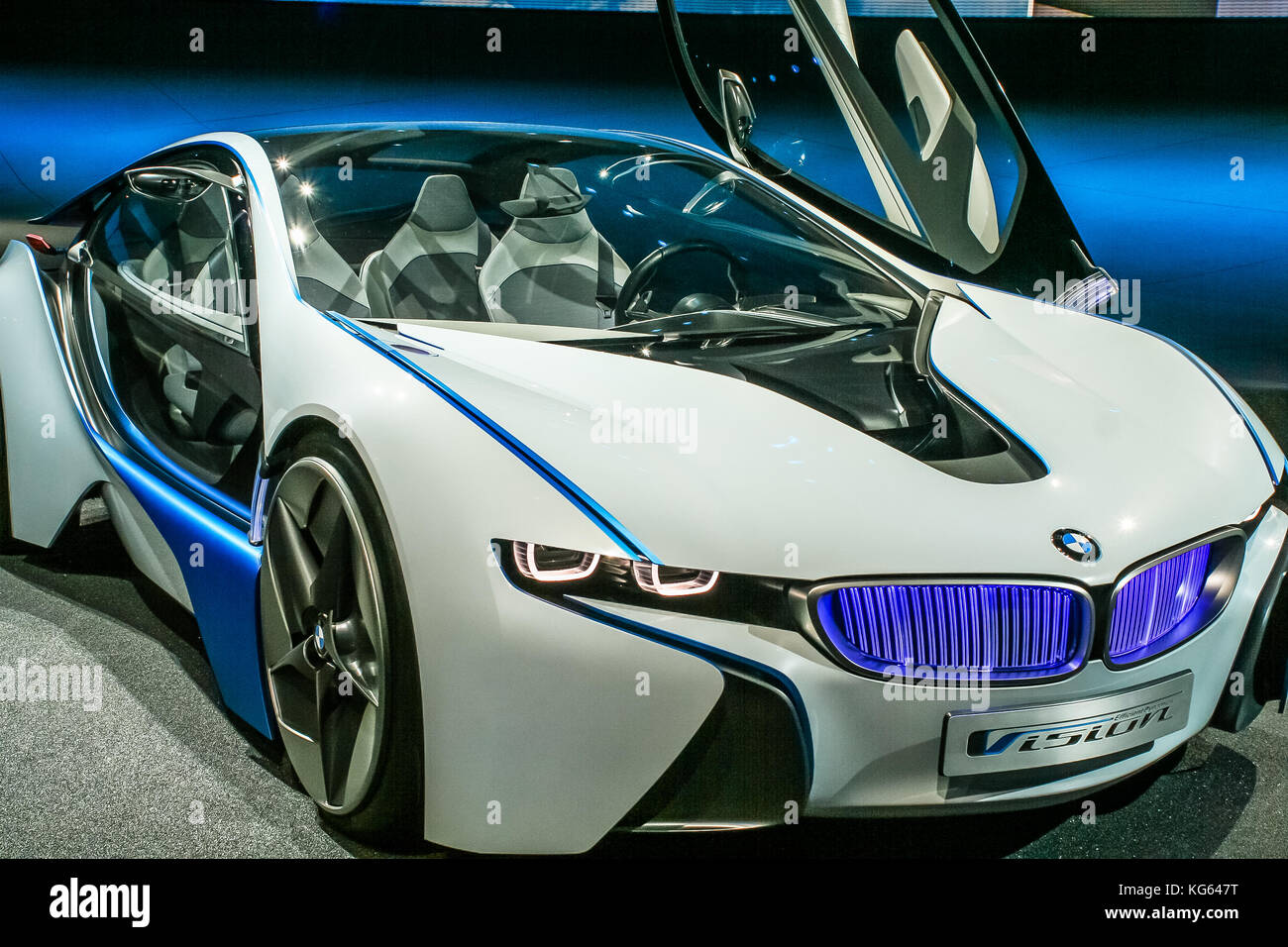 BMW Vision Efficient Dynamics Banque D'Images